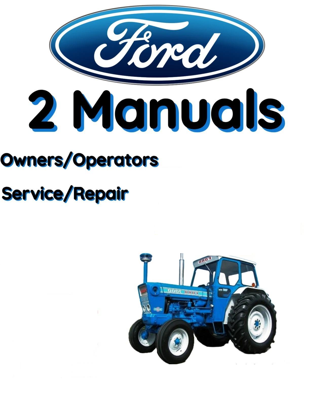 FORD 530A TRACTOR MANUAL OPERATORS SERVICE SHOP REPAIR OWNERS