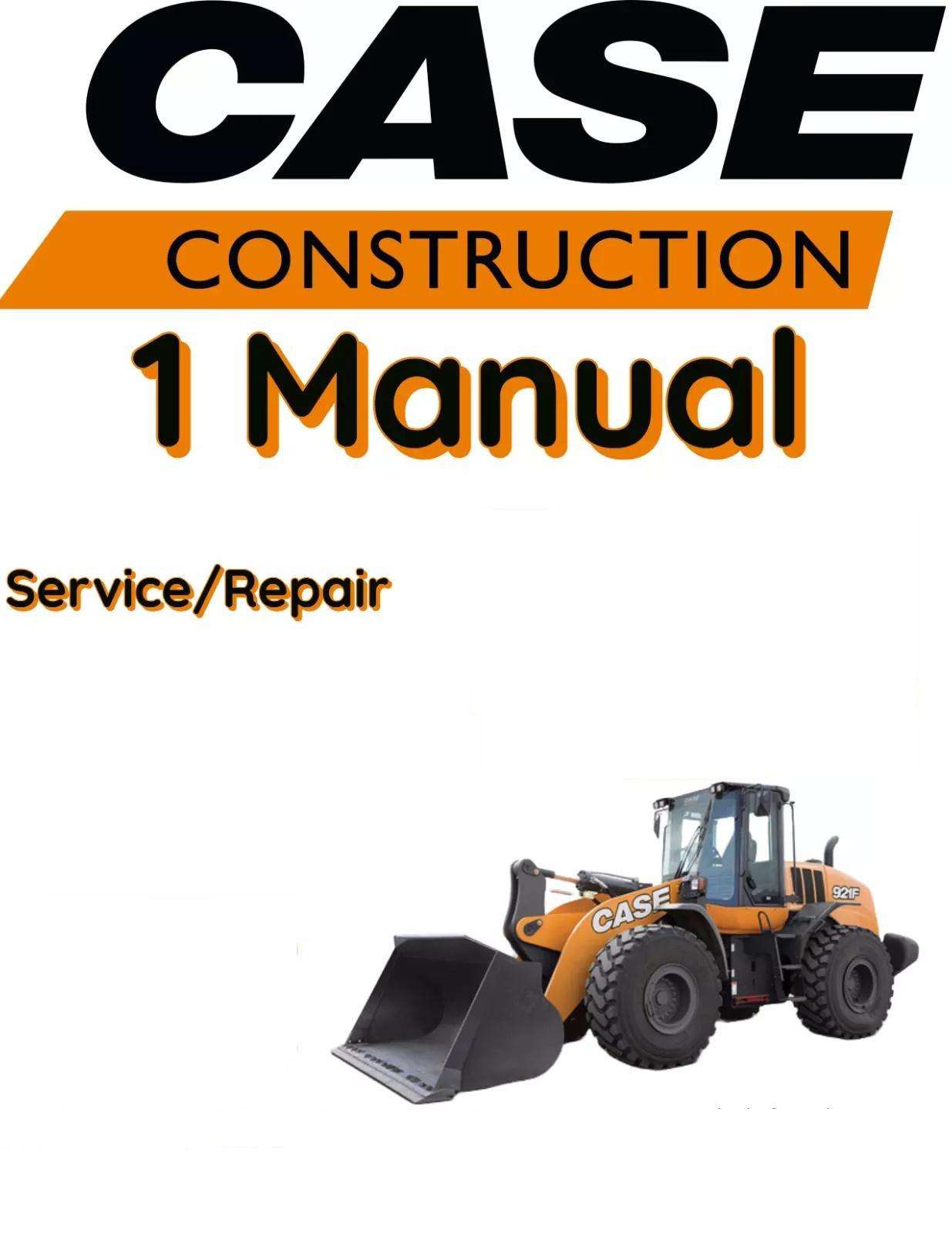 CASE W7 WHEEL LOADER MANUAL SERVICE REPAIR SHOP