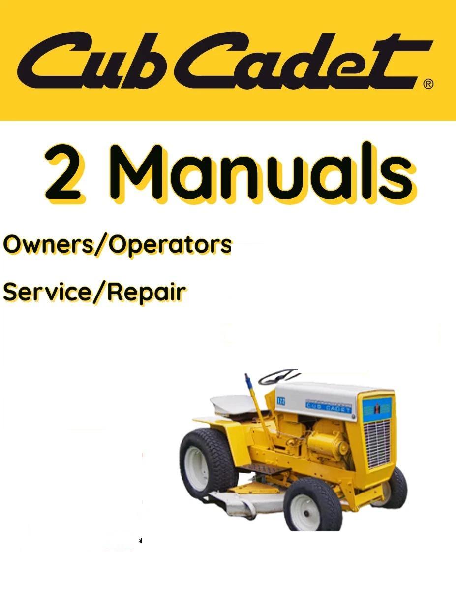 CUB CADET INTERNATIONAL 127 LAWNMOWER OWNERS SERVICE REPAIR SHOP MANUAL