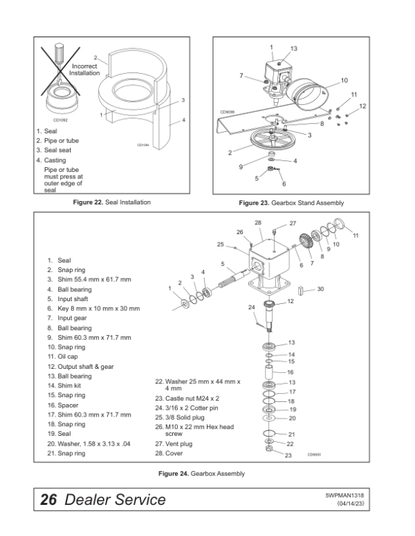 John Deere Frontier Grooming Mowers – Rear Discharge GM4060E, GM4072E Operator’s Manual (5WPMAN1318) Workshop Guide