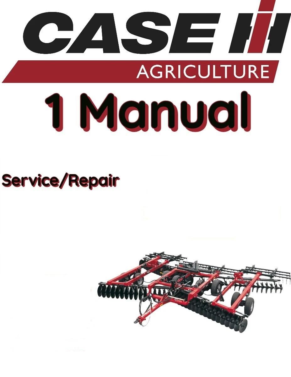 CASE IH PRECISION TILLAGE DISK 500T MANUAL SERVICE REPAIR