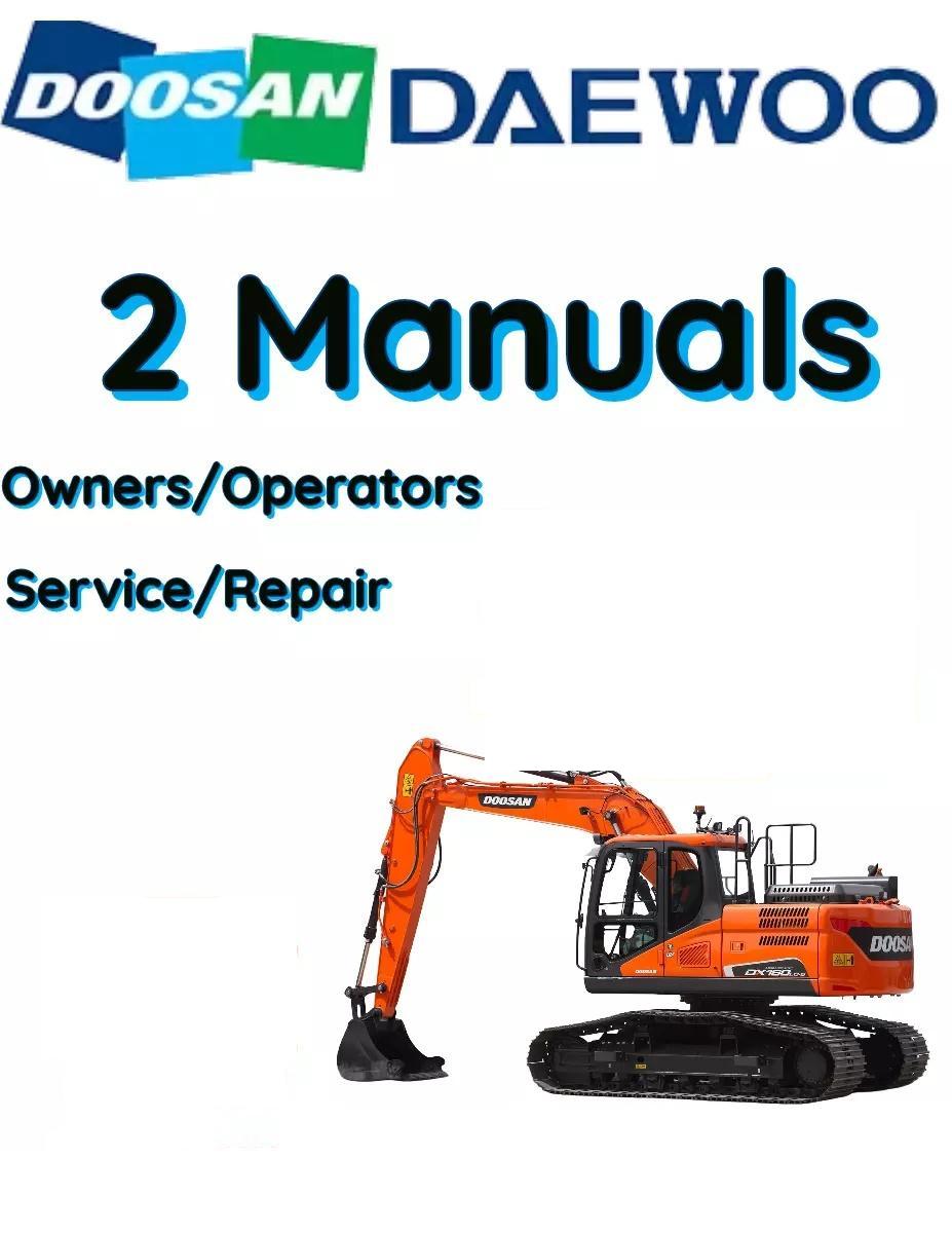 DOOSAN-DAEWOO DX700LC CRAWLER EXCAVATOR OPERATORS SERVICE REPAIR MANUAL