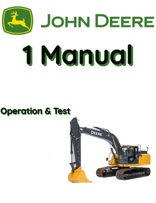 JOHN DEERE 135D EXCAVATOR OPERATION & TEST MANUAL
