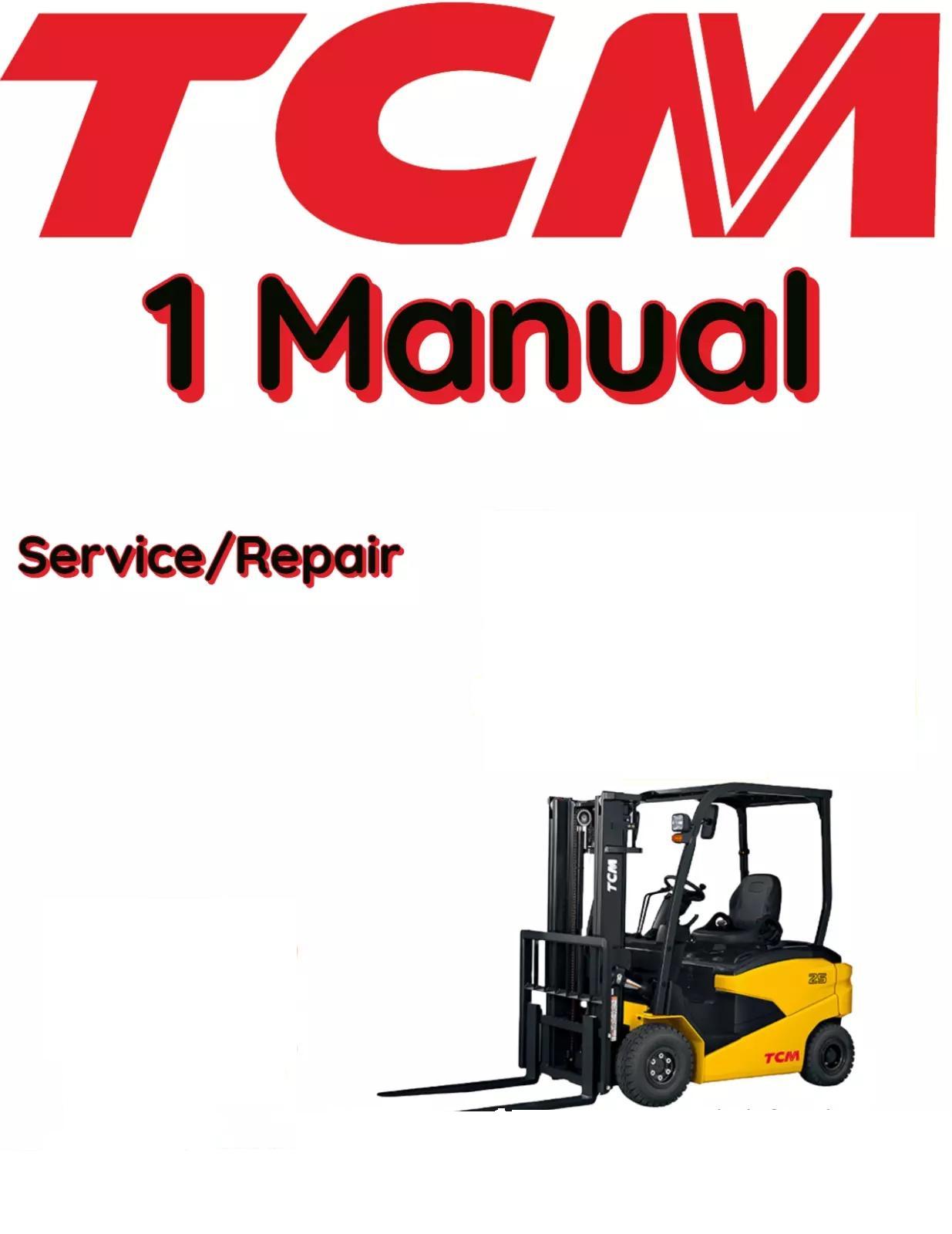 TCM FRSB14-8 FORKLIFT SERVICE REPAIR SHOP MANUAL