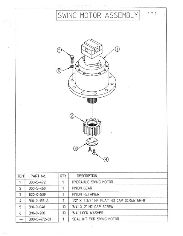 John Deere 2170 Knuckleboom Loader (SN SN CB1000-CE1114) Parts Catalog Manual – 7014944 Workshop Guide