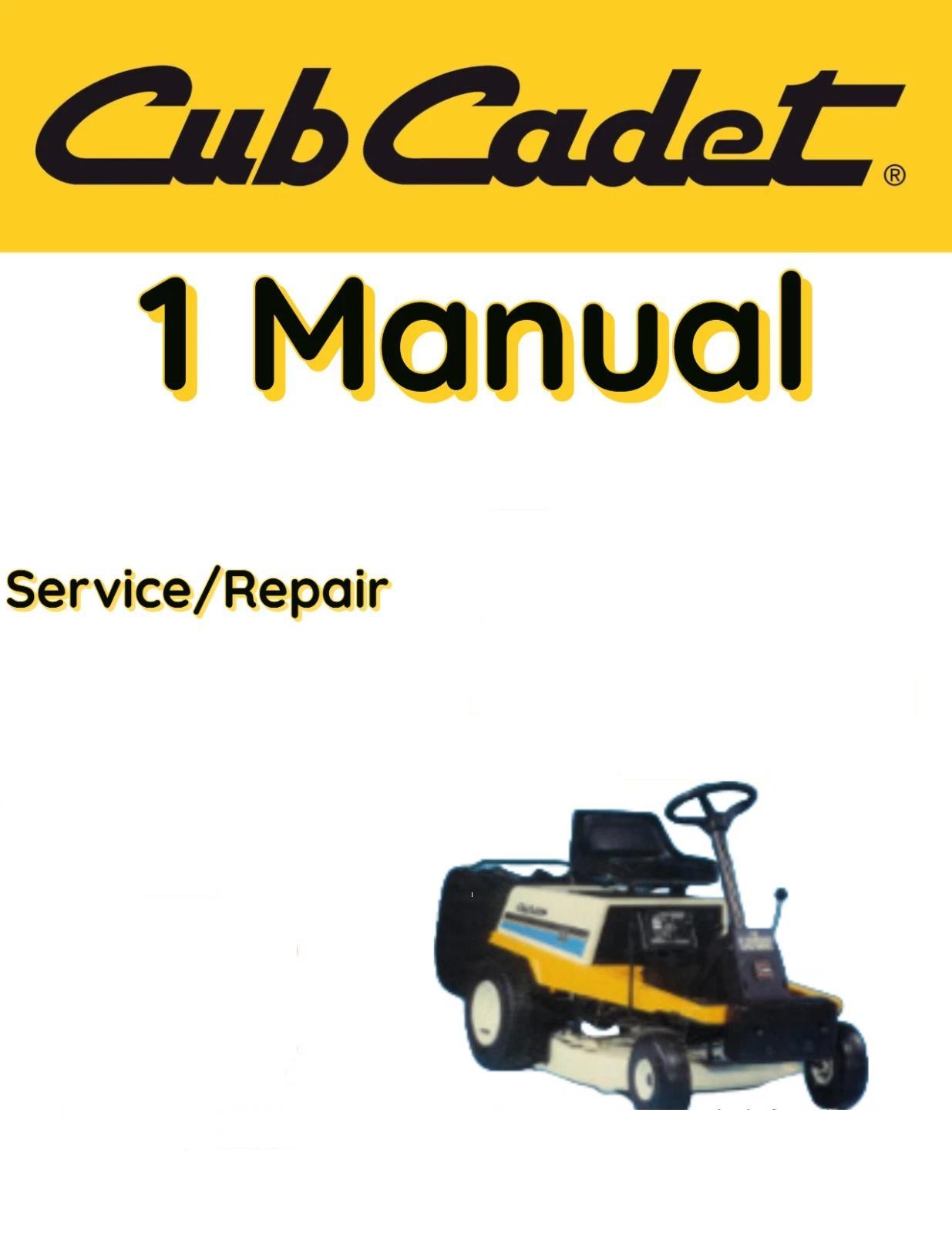 CUB CADET RIDING LAWNMOWER 1136 SERVICE REPAIR SHOP MANUAL