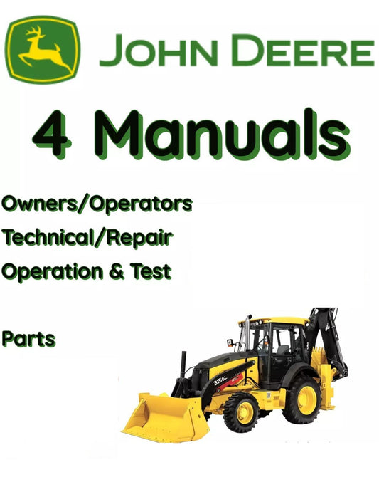 JOHN DEERE 410K TMC BACKHOE LOADER OWNER SERVICE REPAIR TEST PART MANUAL