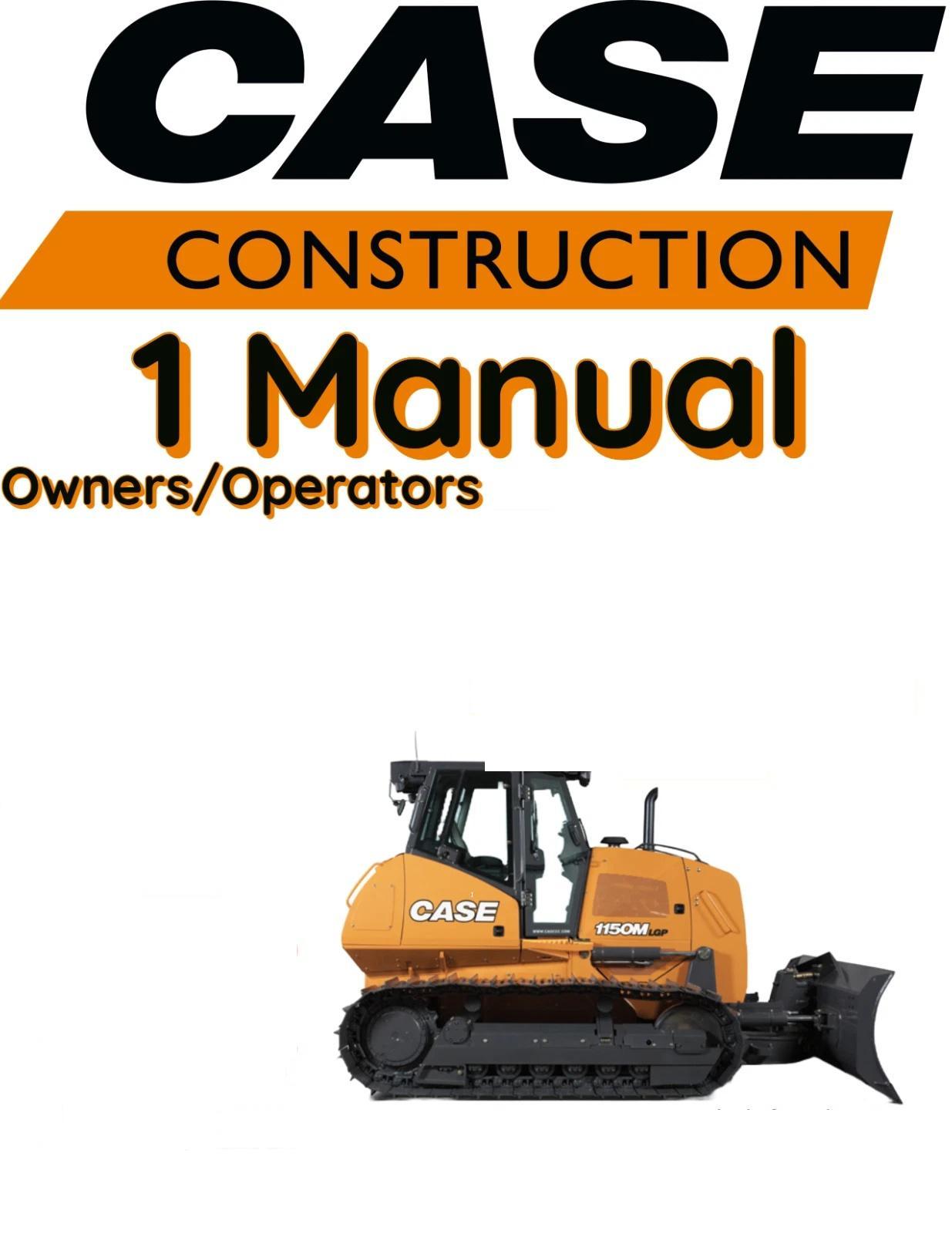 CASE 455B CRAWLER DOZER MANUAL OWNERS OPERATORS