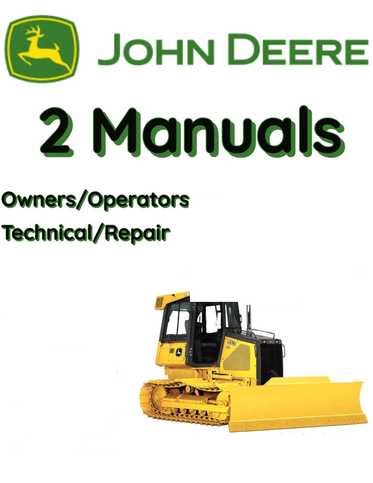 JOHN DEERE 950K CRAWLER DOZER OPERATORS OWNERS SERVICE REPAIR MANUAL