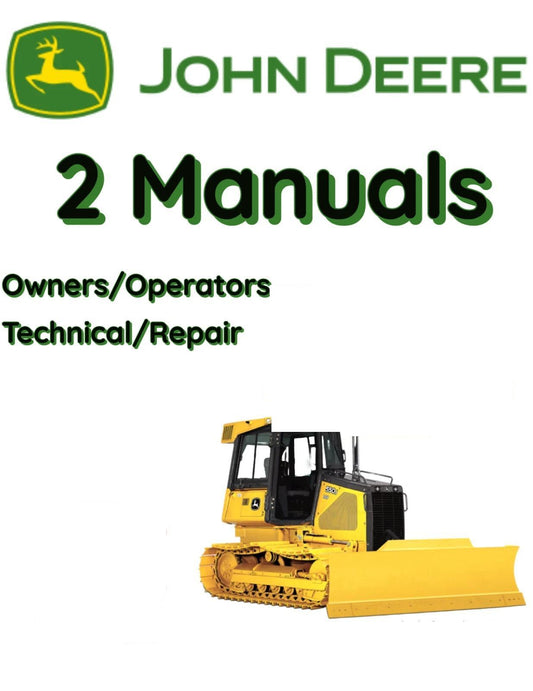 JOHN DEERE 950K CRAWLER DOZER OPERATORS OWNERS SERVICE REPAIR MANUAL