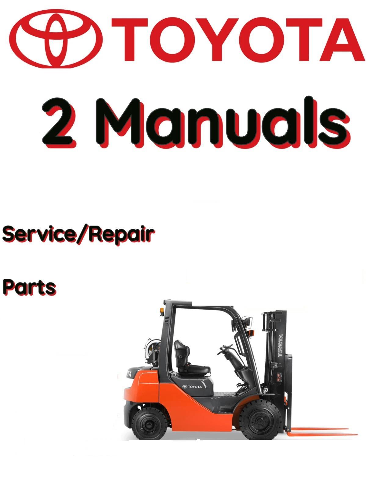TOYOTA FORKLIFT 5FG14 OPERATORS SERVICE REPAIR MANUAL   FILE