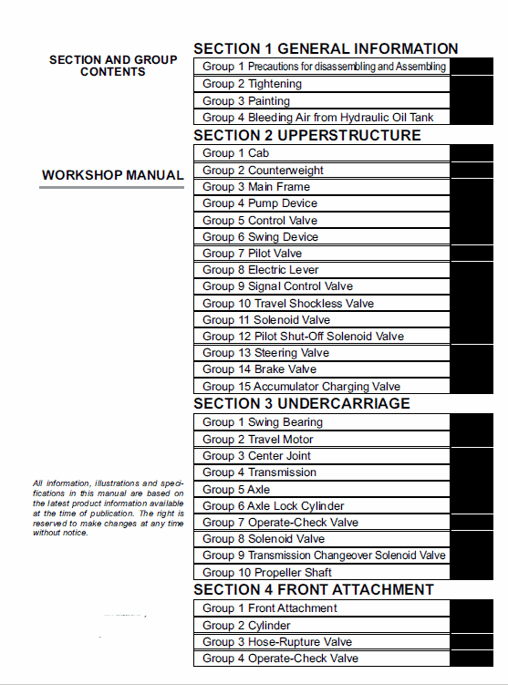 Hitachi ZAXIS ZX210W-3 and ZX220W-3 Excavator Service Repair Manual Workshop Guide