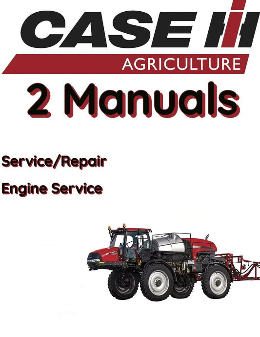 CASE IH 3300 PATRIOT SPRAYER MANUAL SERVICE ENGINE REPAIR