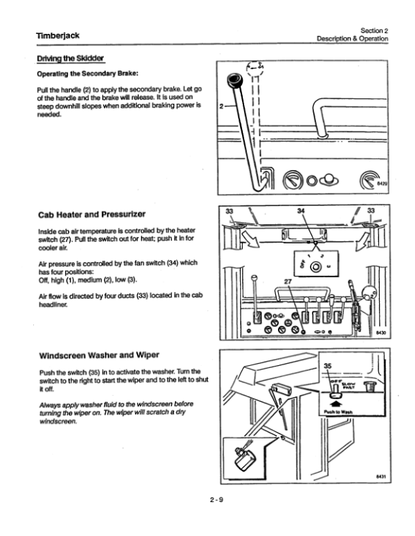 John Deere 380B, 450B, 480B Skidders Operator’s Manuals (8044812) Workshop Guide