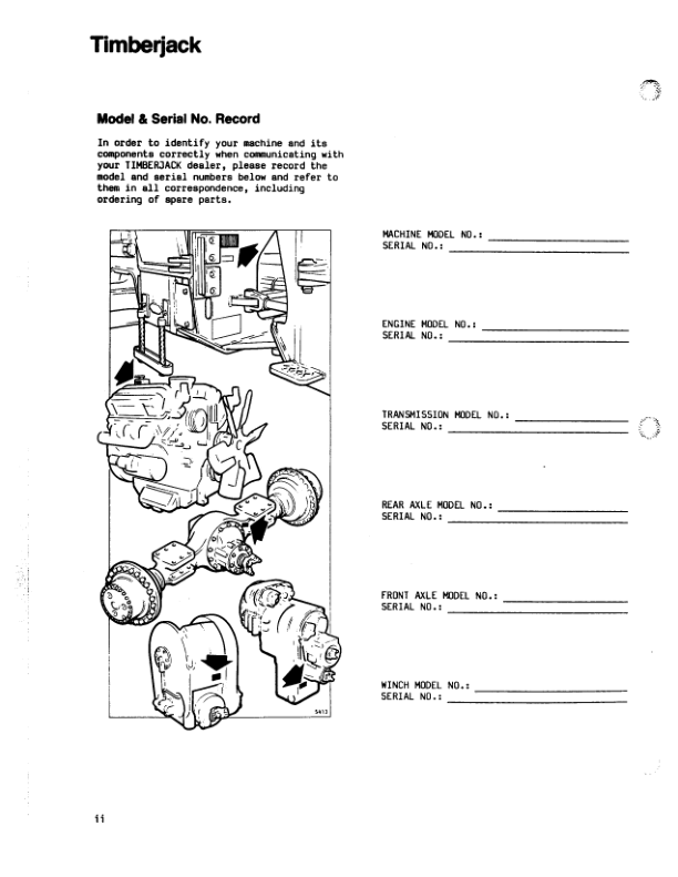 John Deere 550B Skidders Operator’s Manuals (8044910) Workshop Guide