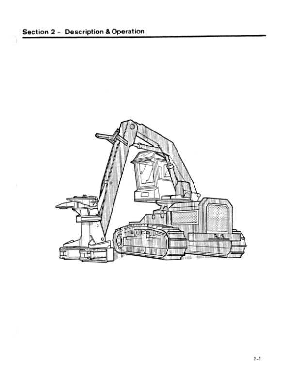 John Deere T25 Tracked Feller Bunchers Operator’s Manuals (8046711) Workshop Guide