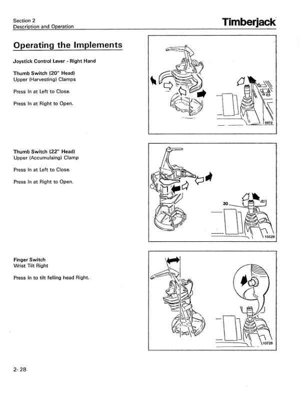 John Deere 618, 628 Tracked Feller Bunchers Operator’s Manuals (8273534) Workshop Guide