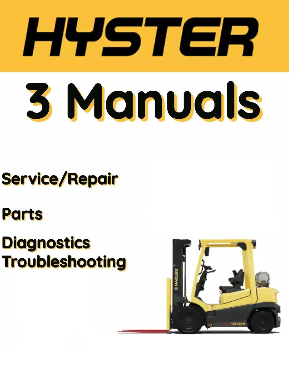 HYSTER FORKLIFT (E010) S30FT SERVICE REPAIR PARTS DIAGNOSTIC MANUAL