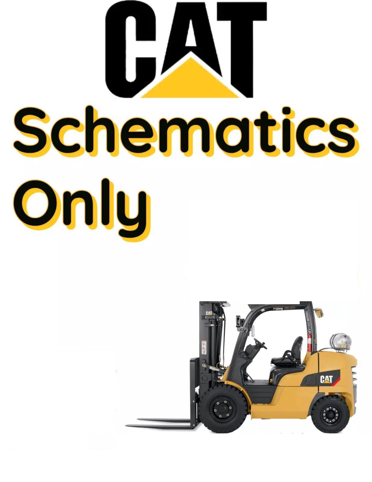 CAT M30D FORKLIFT CATERPILLAR SCHEMATICS
