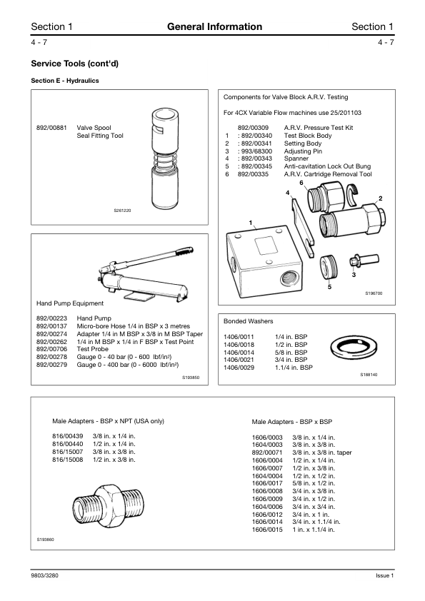 JCB 3CX, 4CX, 214, 215, 217 Loader Service Repair Manual (0930000 – 0959999)