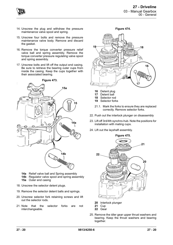 JCB 3CXG Backhoe Loader Service Repair Manual