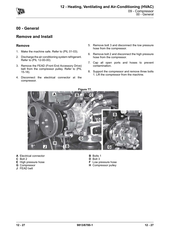 JCB JCB305, JS305 Excavator Service Repair Manual