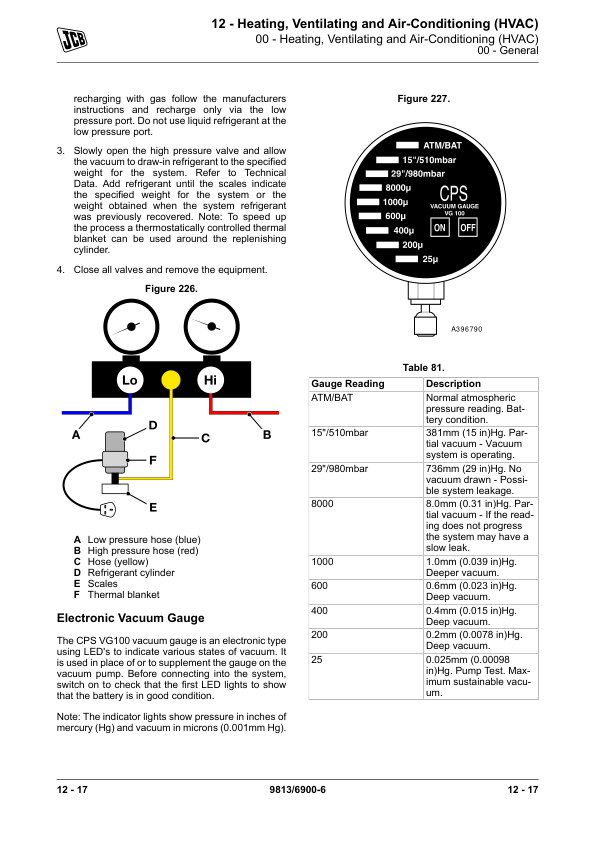 JCB 3CX, 4CX Backhoe Loader Service Repair Manual (Tier 4F, SN 2442701-2451000)