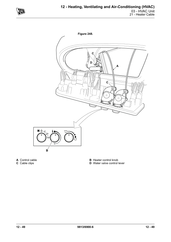 JCB 3CX, 4CX Backhoe Loader Service Repair Manual (Tier 4F, SN 2442701-2451000)