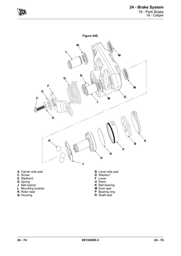 JCB 3CX, 4CX, 5CX Backhoe Loader Service Repair Manual (Tier 4i & Tier 4F, SN 2254521 – 2274521)