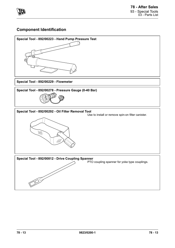 JCB HS750 Transmission Axle Service Repair Manual