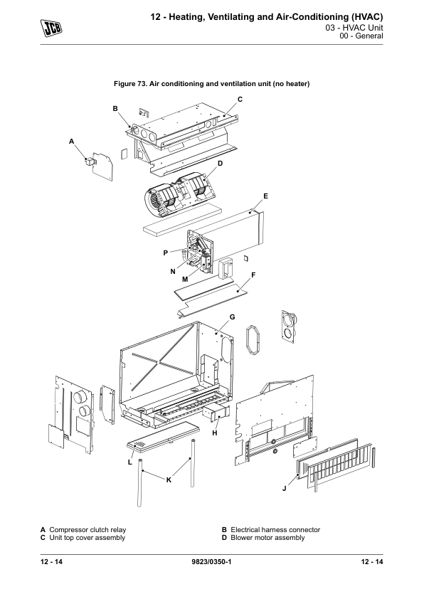 JCB JCB140 Excavator Service Repair Manual