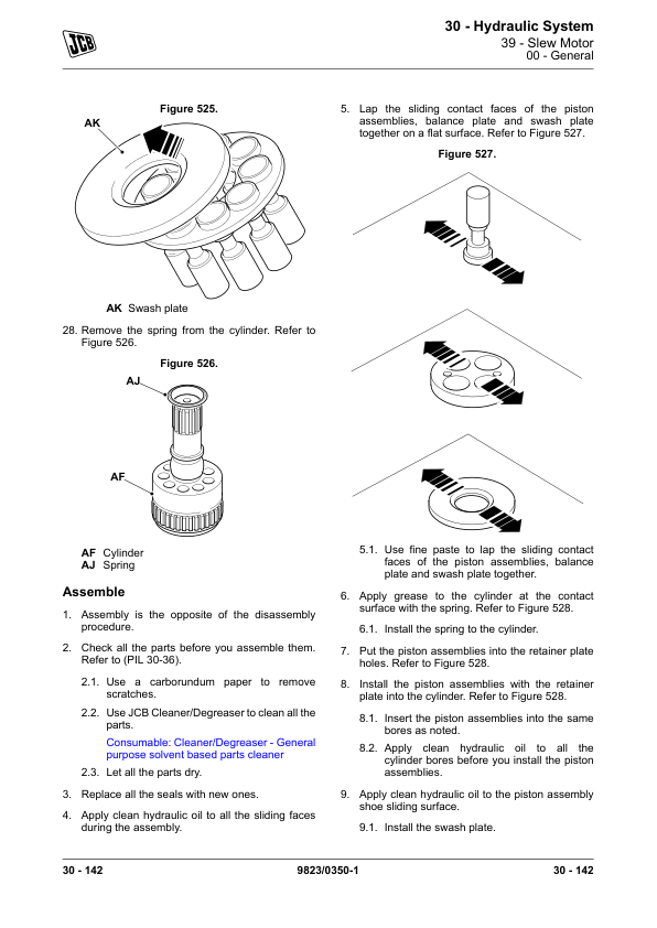JCB JCB140 Excavator Service Repair Manual