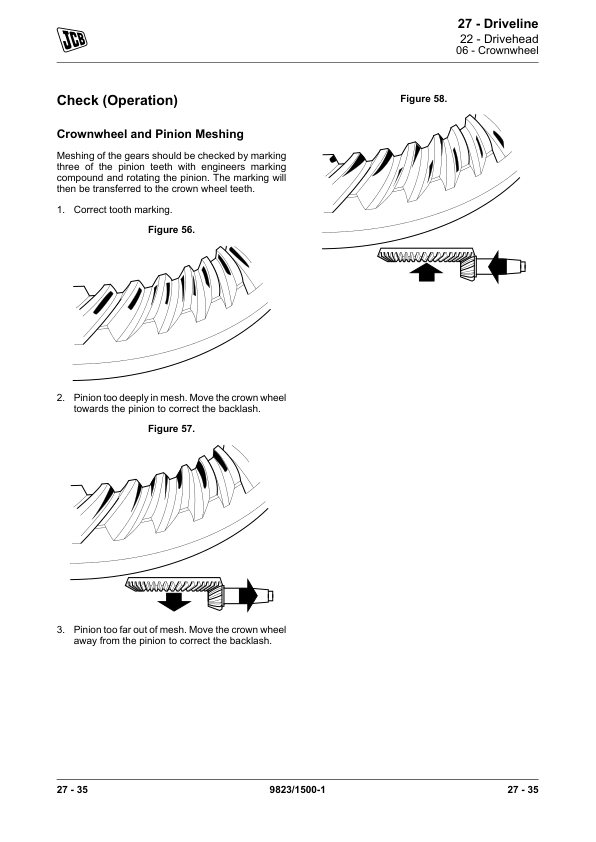 JCB SD70, SD80 Steer Drive Axles Service Repair Manual