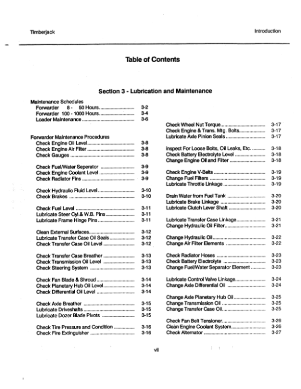 John Deere 230A Forwarders Operator’s Manuals (AC5390) Workshop Guide