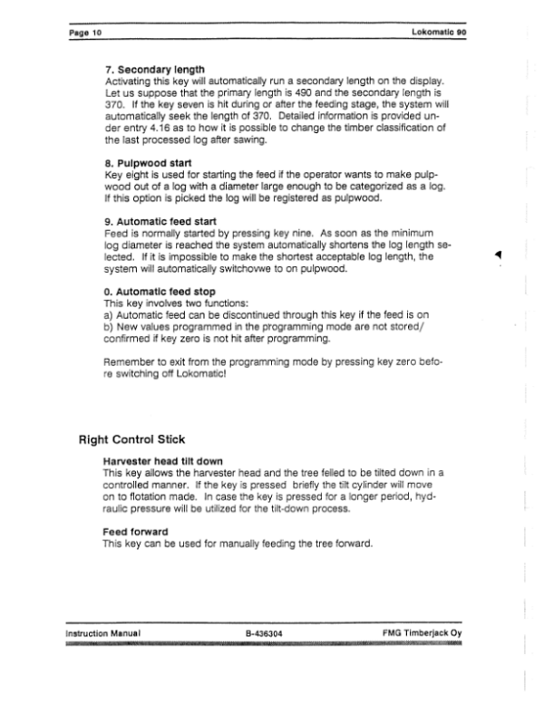 John Deere Loko-matic 90 Measuring Systems Parts Catalog Manual – B-436304 Workshop Guide