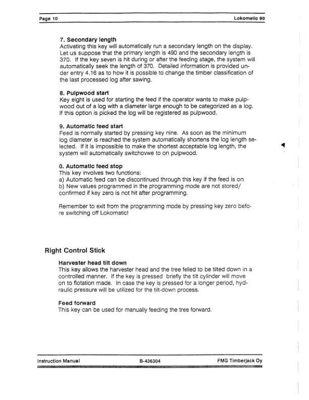 John Deere Loko-matic 90 Measuring Systems Parts Catalog Manual – B-436304 Workshop Guide