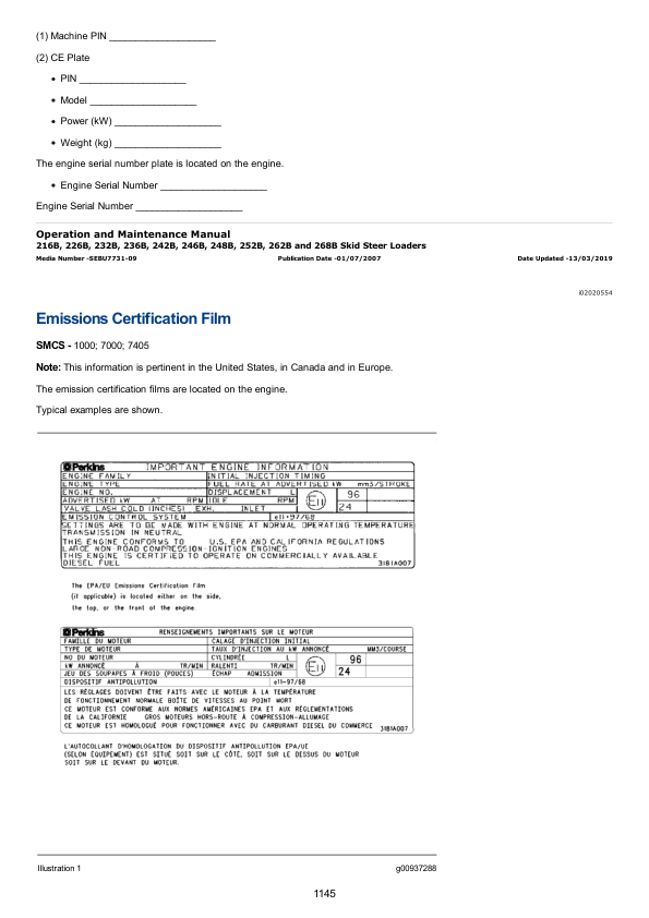 Caterpillar CAT 226B Skidsteer Loader Service Repair Manual (MJH00001 till 10574)