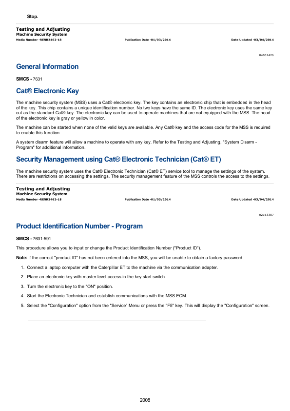 Caterpillar CAT 236B Skidsteer Loader Service Repair Manual (HEN06750 and up)