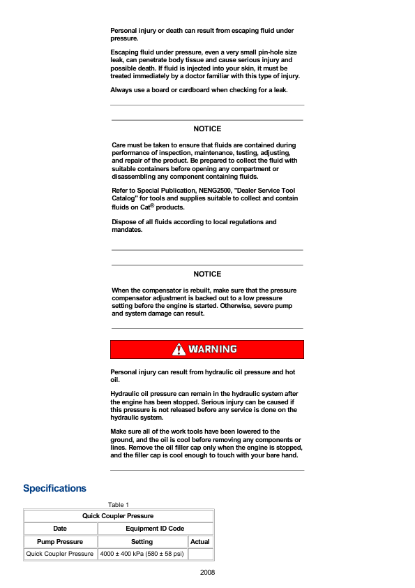 Caterpillar CAT 236D3 Skid Steer Loader Service Repair Manual (KXL00001 and up) Workshop Guide