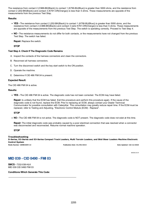 Caterpillar CAT 242D Skidsteer Loader Service Repair Manual (A9W00001 and up)