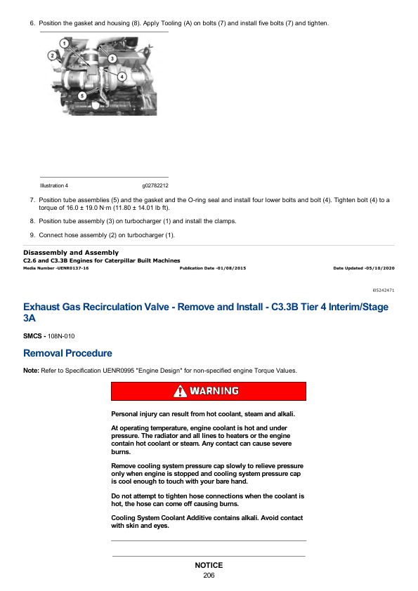 Caterpillar CAT 246D Skidsteer Loader Service Repair Manual (HMR00001 and up)