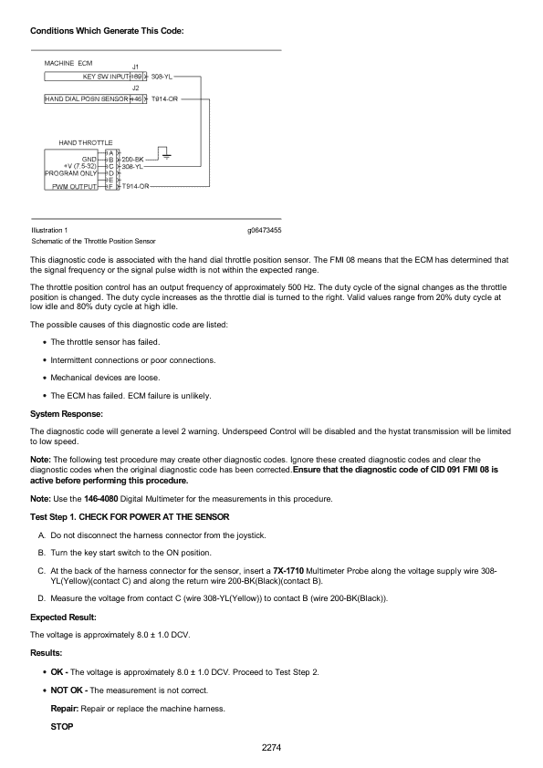 Caterpillar CAT 279D Compact Track Loader Service Repair Manual (PPT00001 and up)
