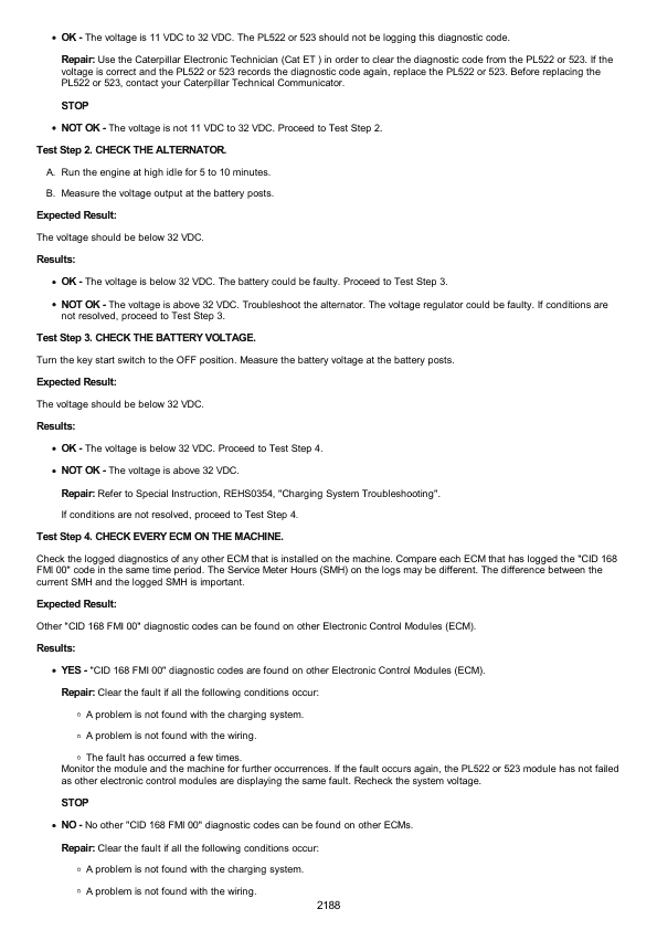 Caterpillar CAT 287 Multi Terrain Loader Service Repair Manual (CNY00001 and up)