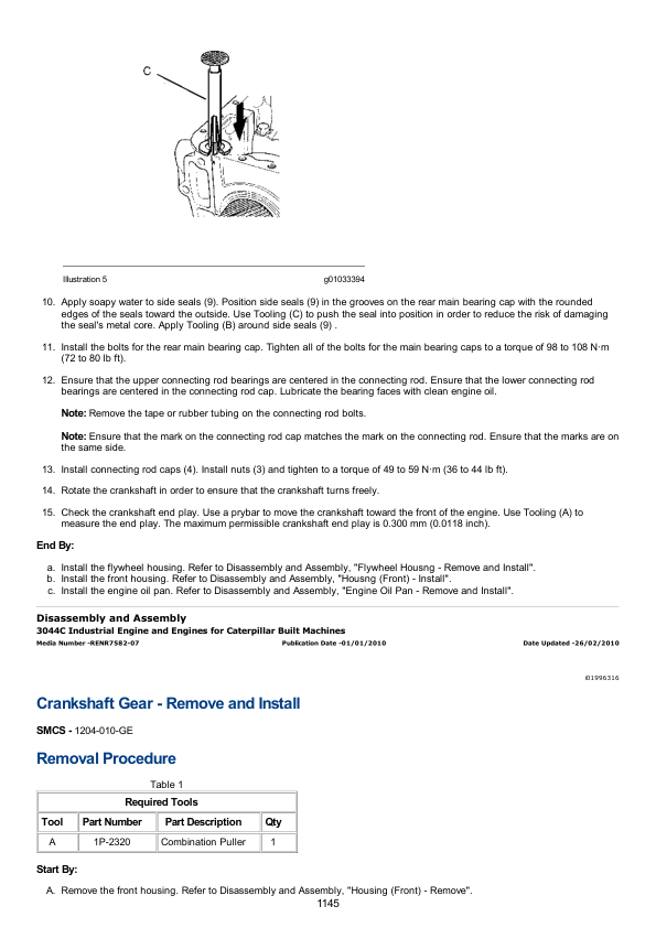 Caterpillar CAT 287C Multi Terrain Loader Service Repair Manual (MAS00001 and up)