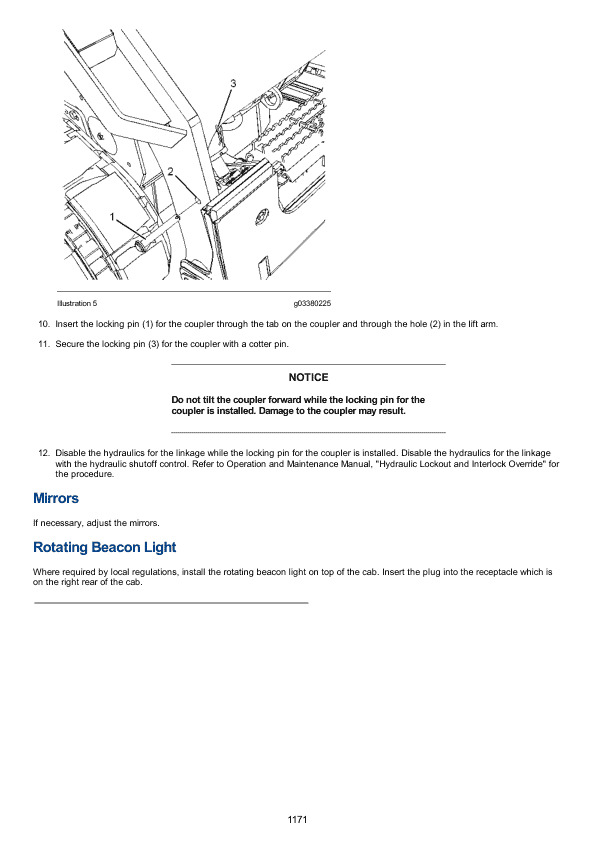 Caterpillar CAT 289D Compact Track Loader Service Repair Manual (TAW00001 and up)