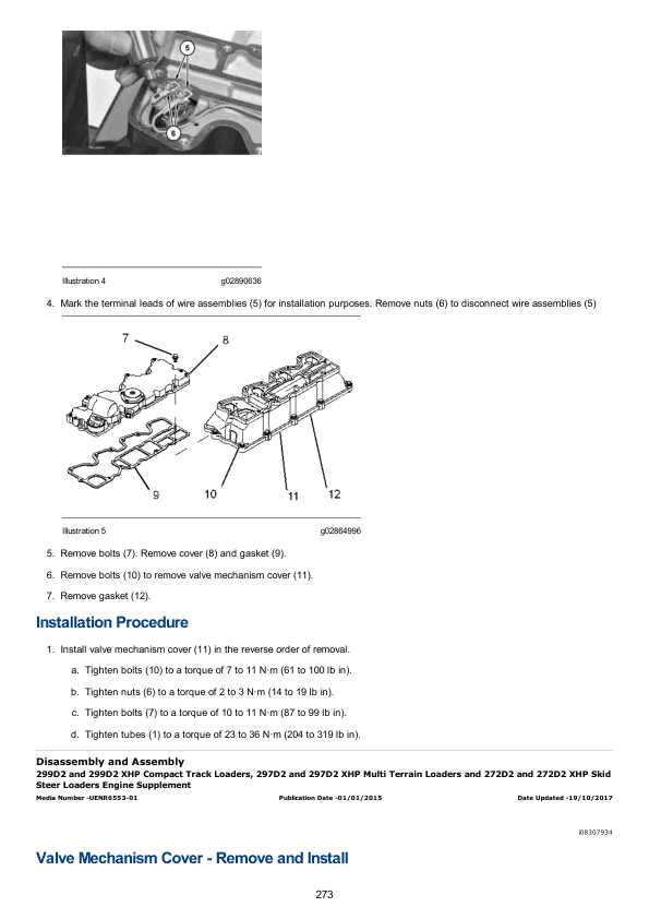 Caterpillar CAT 299D2XHP Compact Track Loader Service Repair Manual (DX900001 and up)