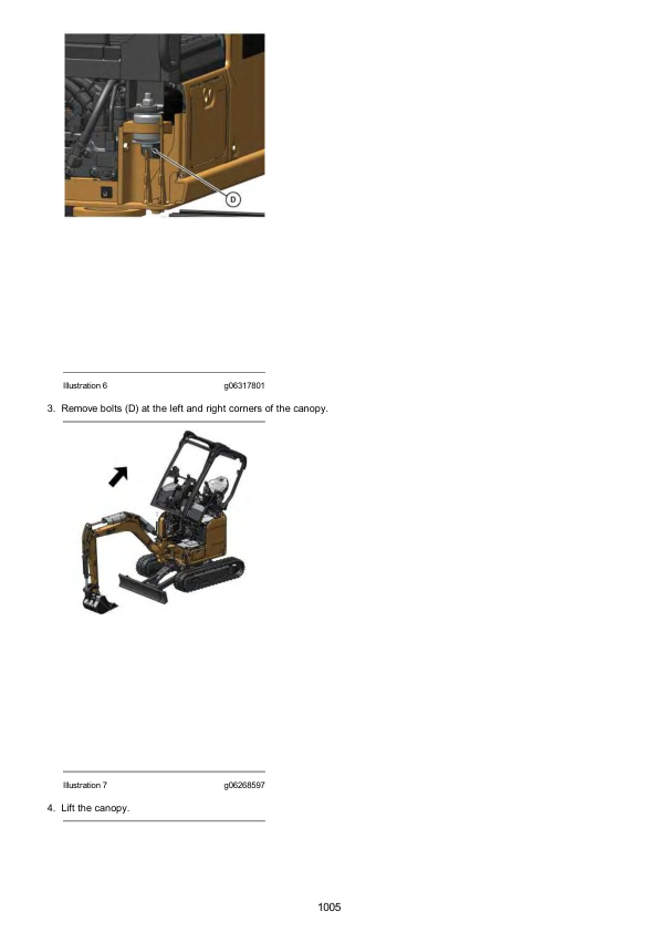 Caterpillar CAT 301.7CR Mini Hydraulic Excavator Service Repair Manual (JH700001 and up) Workshop Guide