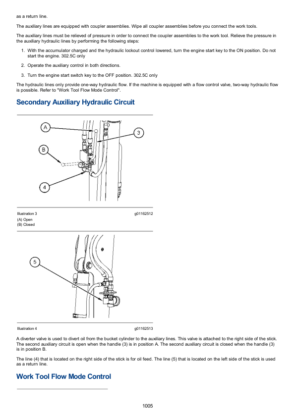 Caterpillar CAT 302.5C Mini Hydraulic Excavator Service Repair Manual (GBB00001 and up)