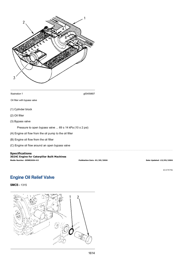 Caterpillar CAT 3024C Engine Machine Service Repair Manual (CSD00001 and up)