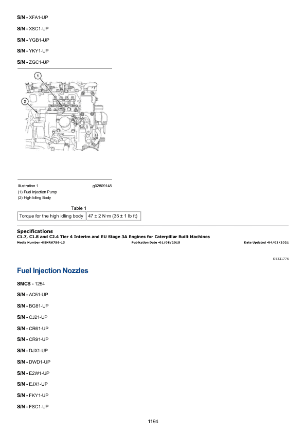 Caterpillar CAT 303.5E2 Mini Hydraulic Excavator Service Repair Manual (JWY00001 and up) Workshop Guide